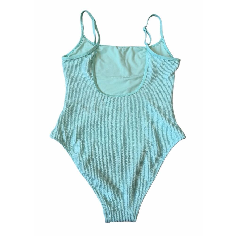 Aerie Scoop One Piece Swimsuit Blue size Small - Picture 3 of 7